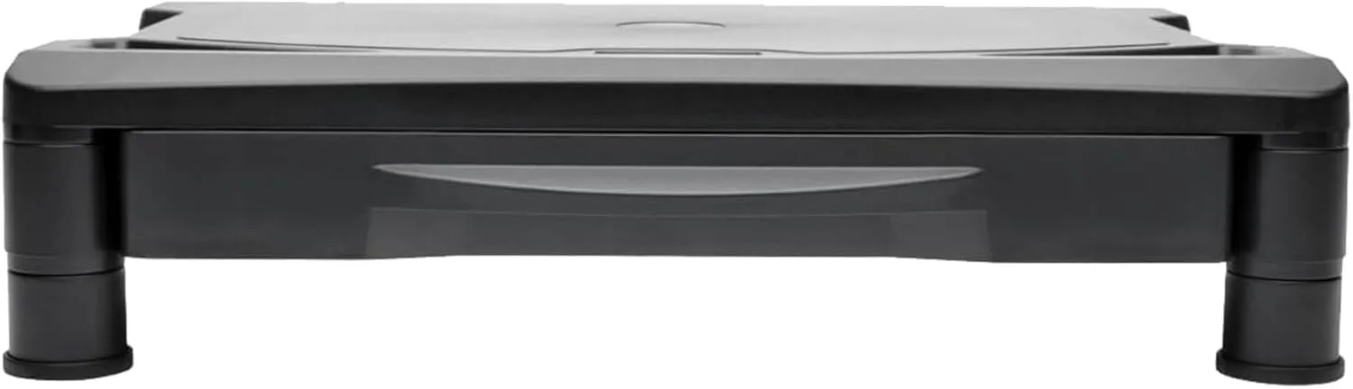 Tripp Lite LCD Display TV Monitor Riser Stand w/ Storage Drawer, Raises up to 4.7in.for Monitors