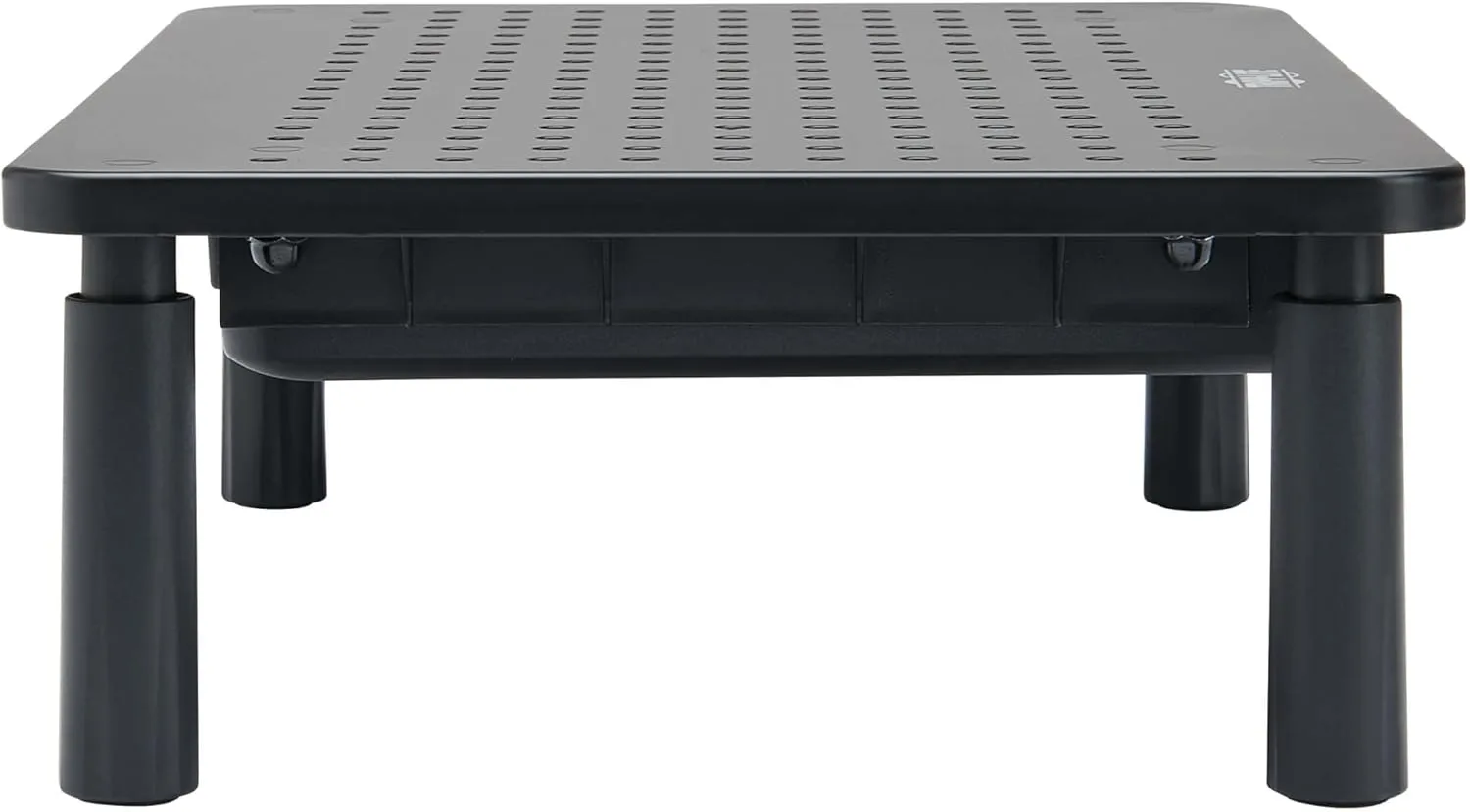 Tripp Lite Single Monitor Riser Stand for Desk with Storage Drawer, Height Adjustable