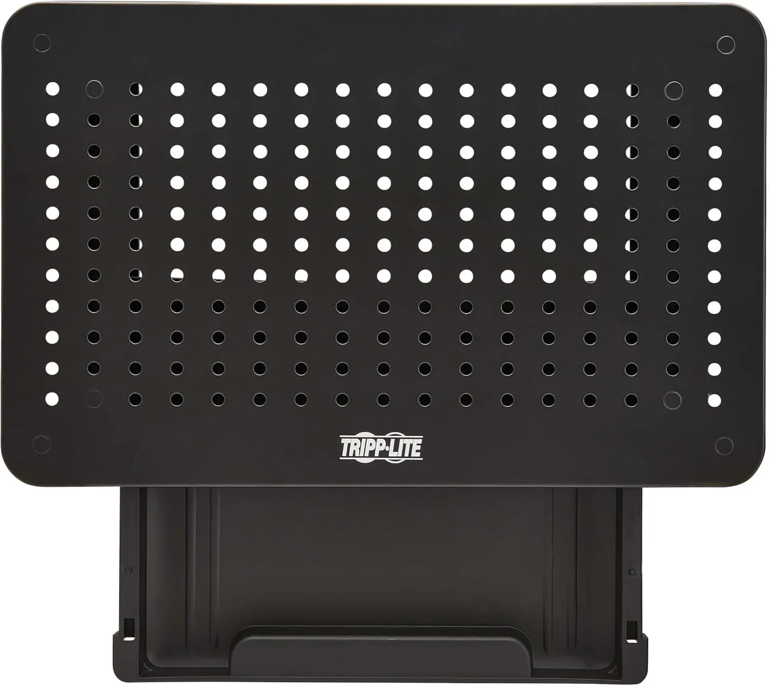 Tripp Lite Single Monitor Riser Stand for Desk with Storage Drawer, Height Adjustable