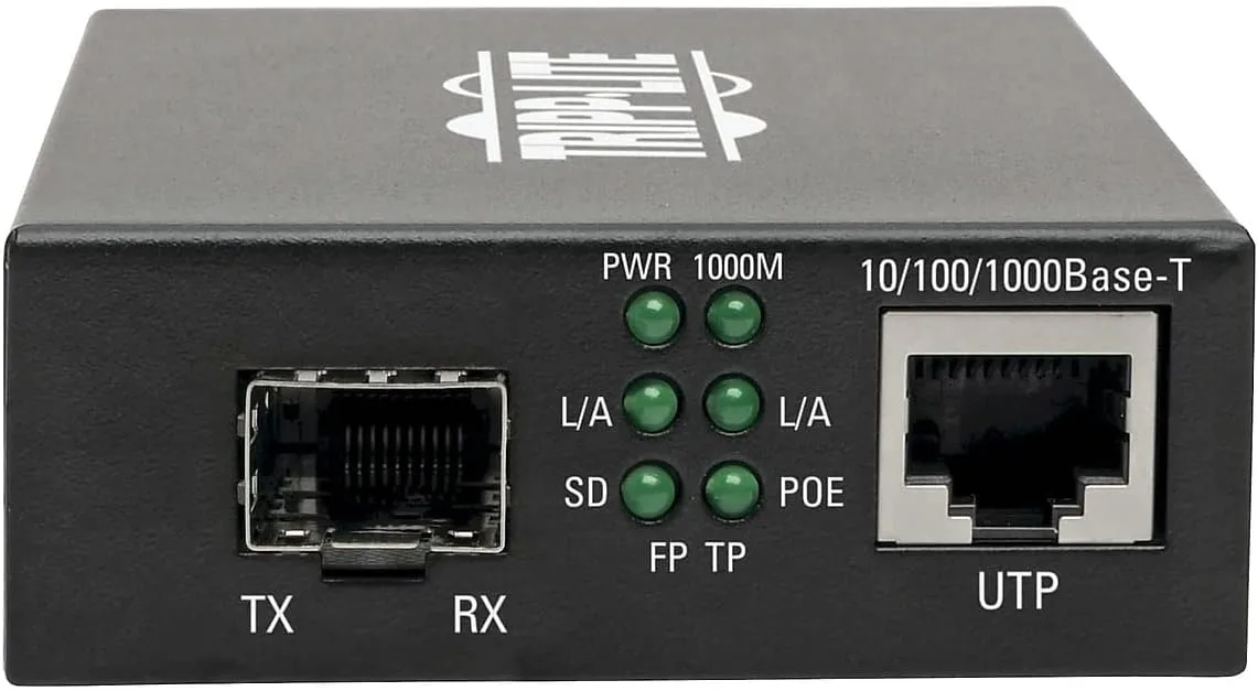 Tripp Lite N785 Series 10/100/1000 Fiber to Ethernet Media Converters