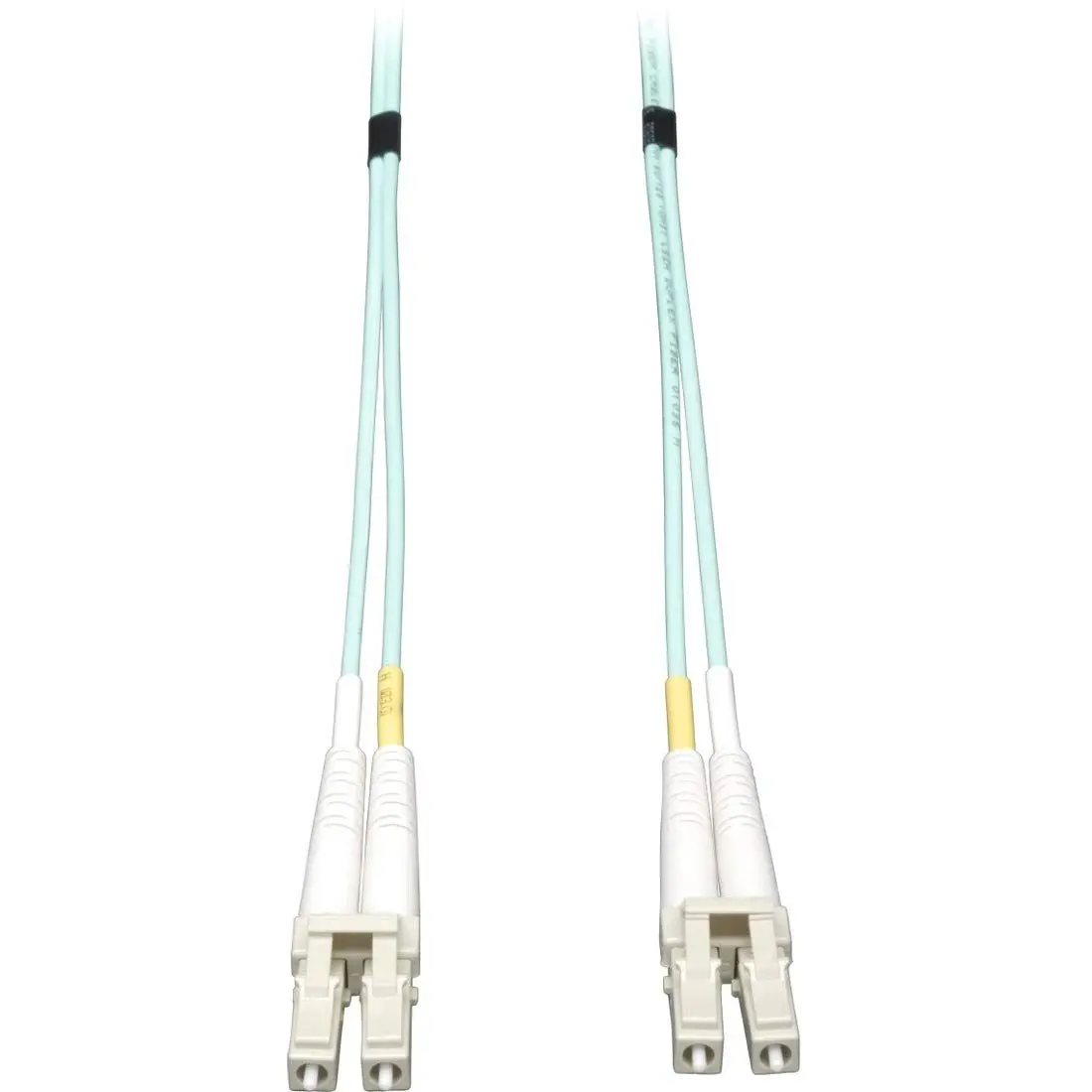 Tripp Lite Laser-Optimized Duplex Multimode 50/125 Fiber Patch Cable (LC/LC) - Aqua