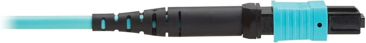 Eaton Tripp Lite Series OM4 50/125 100G Multimode 12F MPO-MPO PC OFNP Aqua TAA Compliant