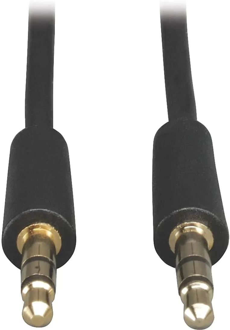 Tripp Lite 3.5mm Mini Stereo Audio Cable for Microphones, Speakers and Headphones