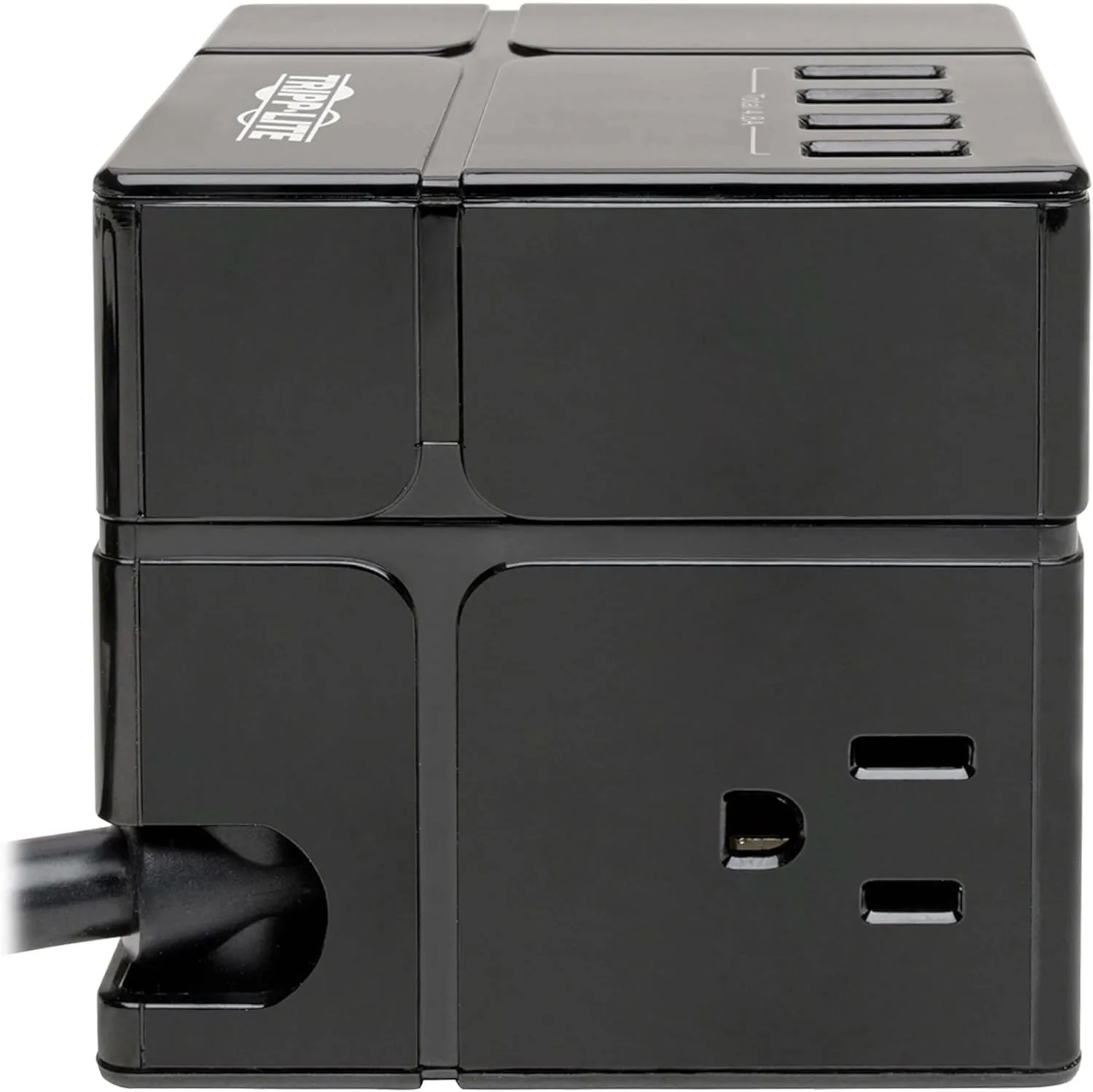 Tripp Lite 3 Outlet Surge Protector with USB, Detachable Wall Outlet Surge Protector, 6 USB Ports, 6 ft. Cord, 540 Joules