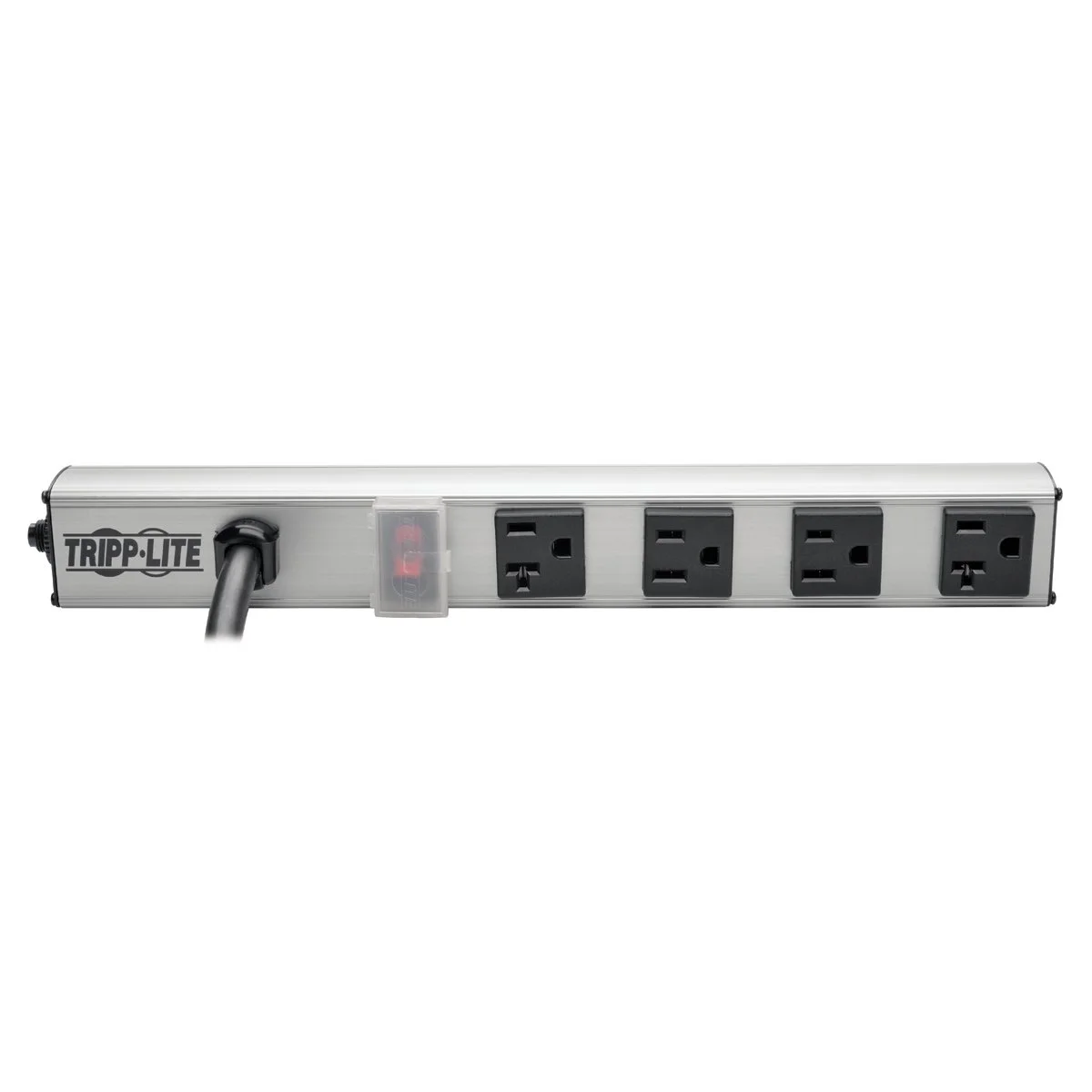 Tripp Lite 4-Outlet Mountable Metal Power Strip, 120V