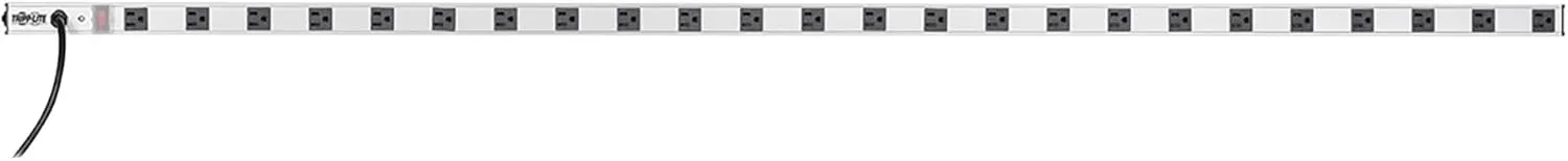 Tripp Lite 24 Outlet Bench & Cabinet Power Strip, 72 in. Length, 15ft Cord with 5-15P Plug 24 Outlet Power Strip