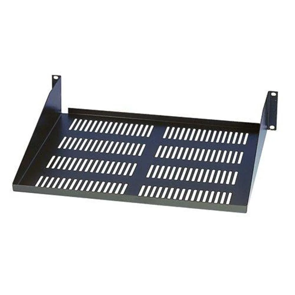 Tripp Lite SRSHELF2P Rack Enclosure Mount Cabinet Cantilever Fixed Shelf 60lb Capacity 2URM