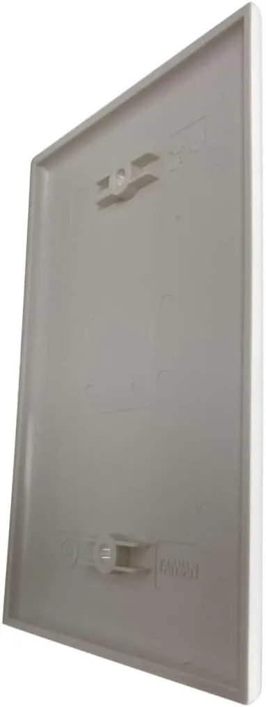 Tripp Lite Safe-IT Blank Outlet Wall Plate, Electrical & AV Applications, Ivory Matte, TAA Compliant