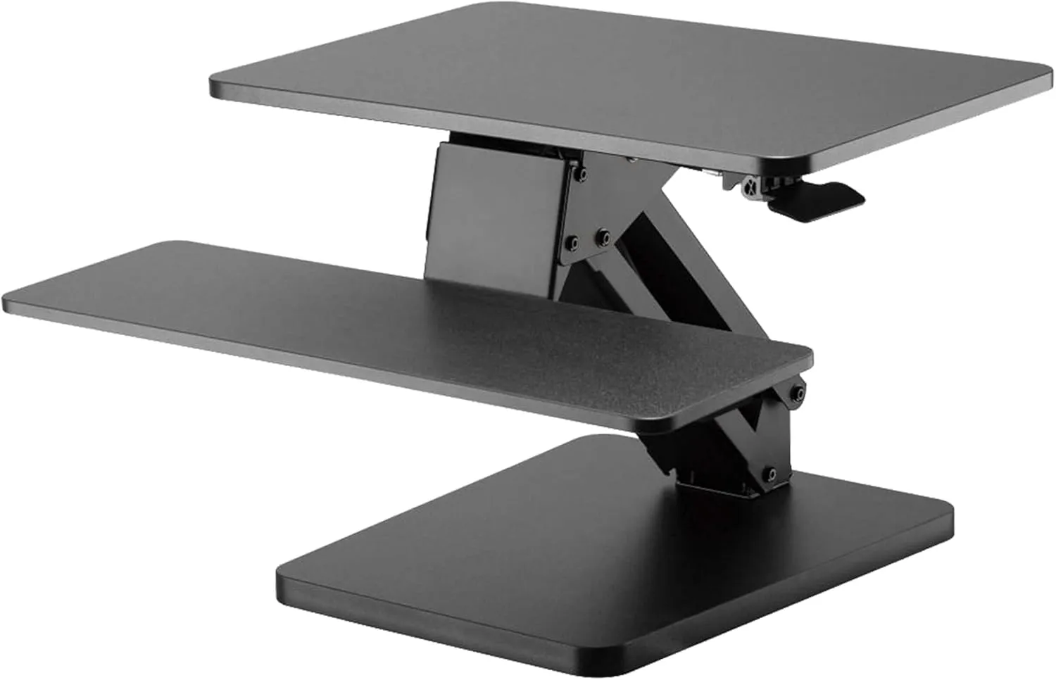 Tripp Lite Safe-IT Sit Stand Desk Converter Desktop Workstation, 23.6 x 15.7 inch Monitor or Laptop Surface