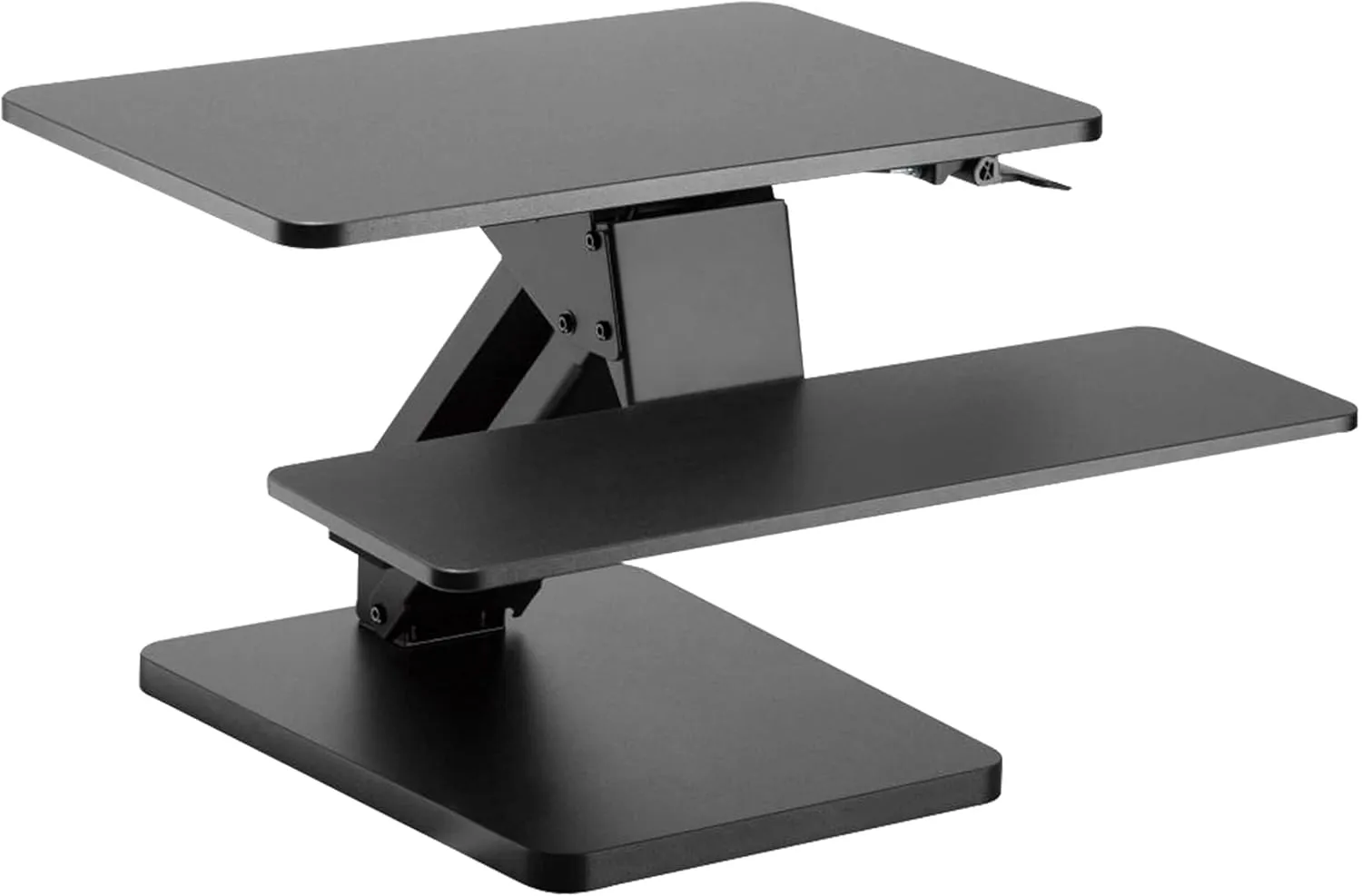 Tripp Lite Safe-IT Sit Stand Desk Converter Desktop Workstation, 23.6 x 15.7 inch Monitor or Laptop Surface