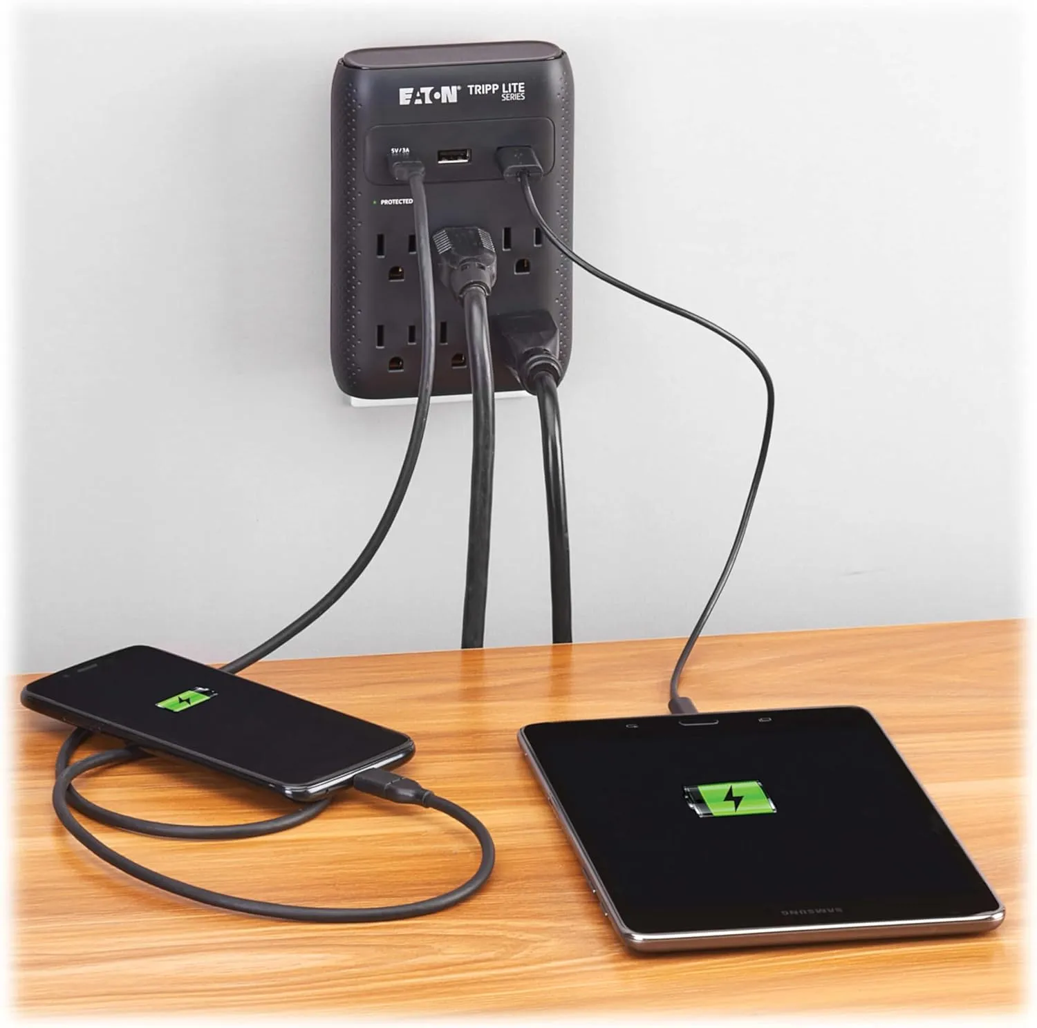 Tripp Lite 6-Outlet Direct Plug-In Surge Protector