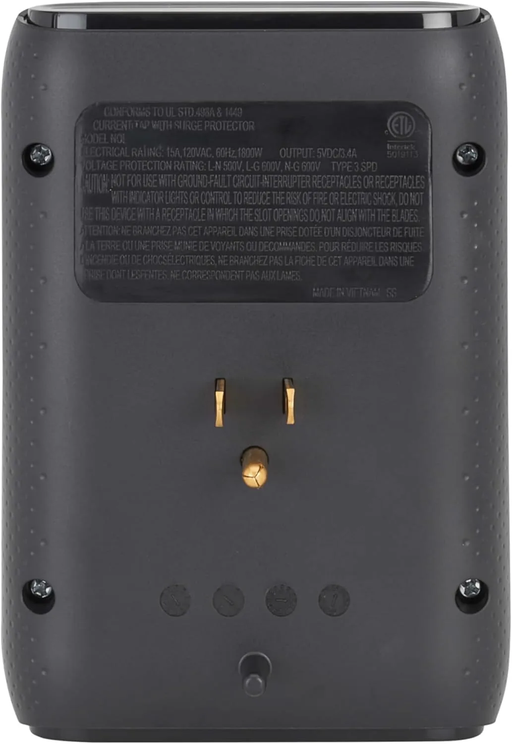 Tripp Lite 6-Outlet Direct Plug-In Surge Protector