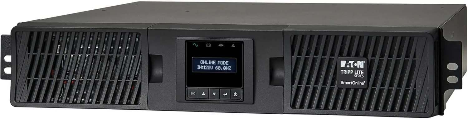 TRIPP LITE SmartOnline 2U Rack/Tower Double-Conversion UPS with LCD