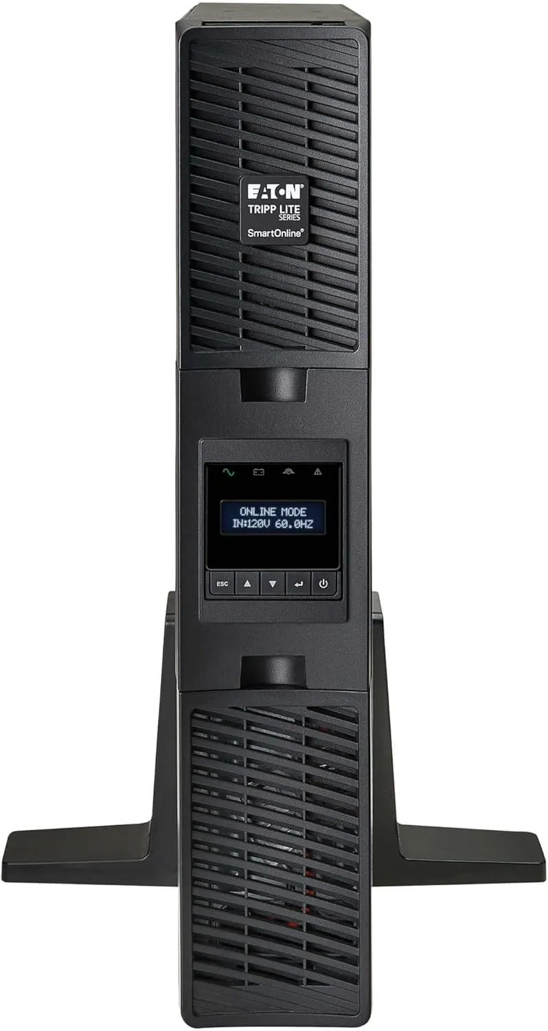 TRIPP LITE SmartOnline 2U Rack/Tower Double-Conversion UPS with LCD