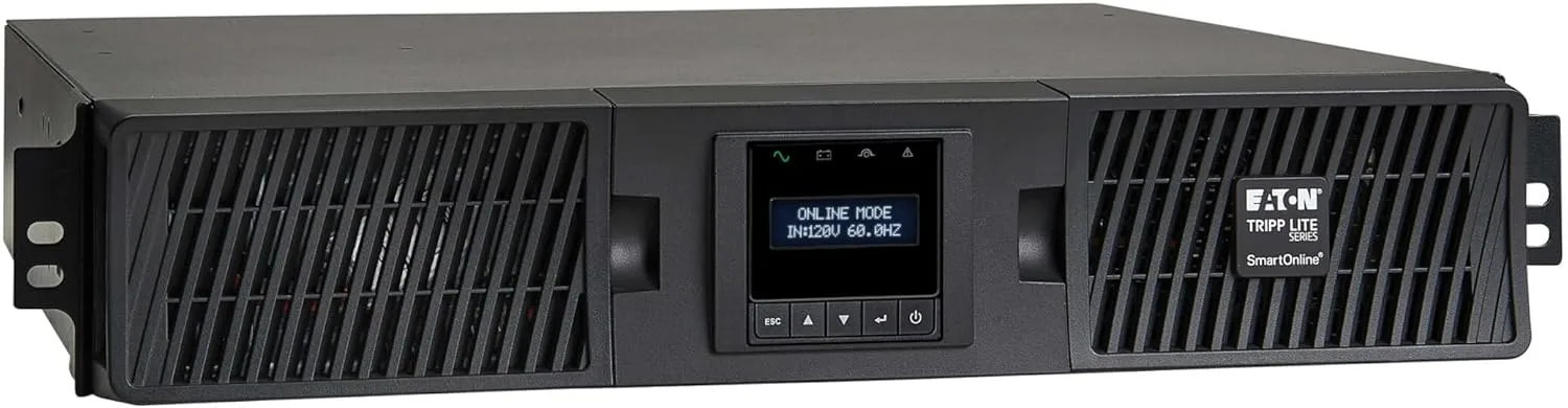 TRIPP LITE SmartOnline 2U Rack/Tower Double-Conversion UPS with LCD