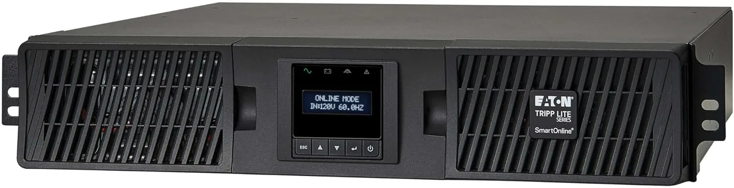 TRIPP LITE SmartOnline 2U Rack/Tower Double-Conversion UPS with LCD