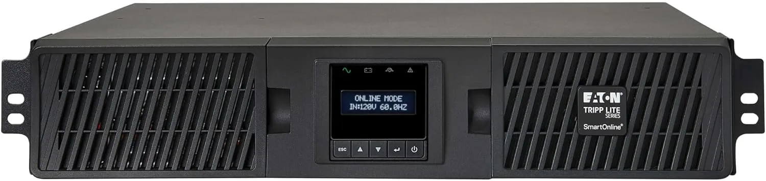 TRIPP LITE SmartOnline 2U Rack/Tower Double-Conversion UPS with LCD