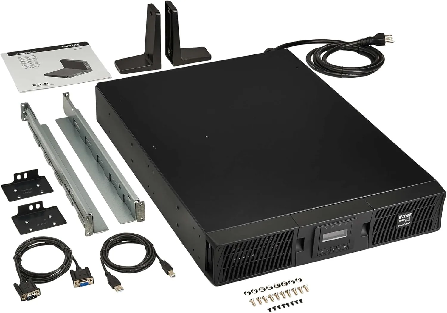 TRIPP LITE SmartOnline 2U Rack/Tower Double-Conversion UPS with LCD