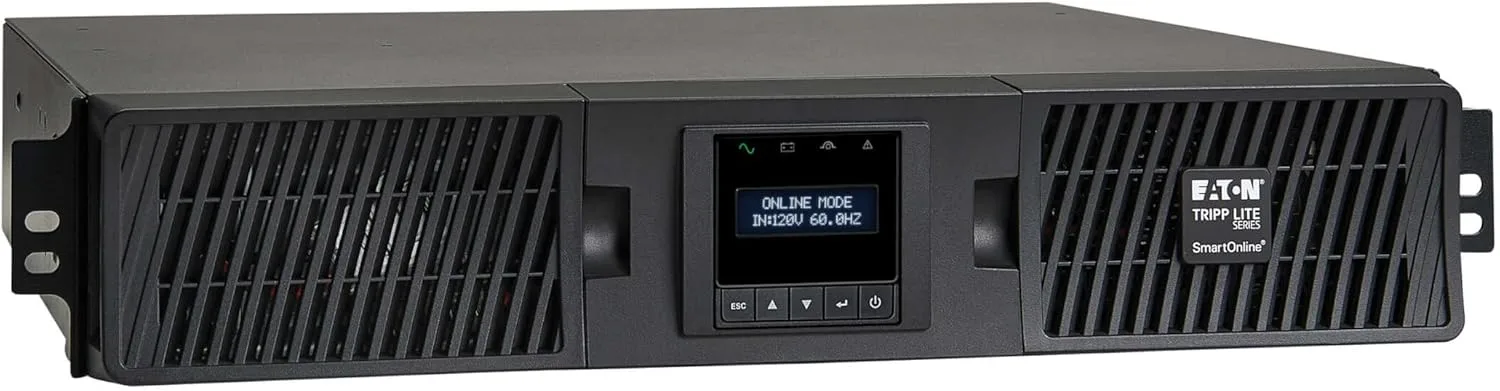 TRIPP LITE SmartOnline 2U Rack/Tower Double-Conversion UPS with LCD