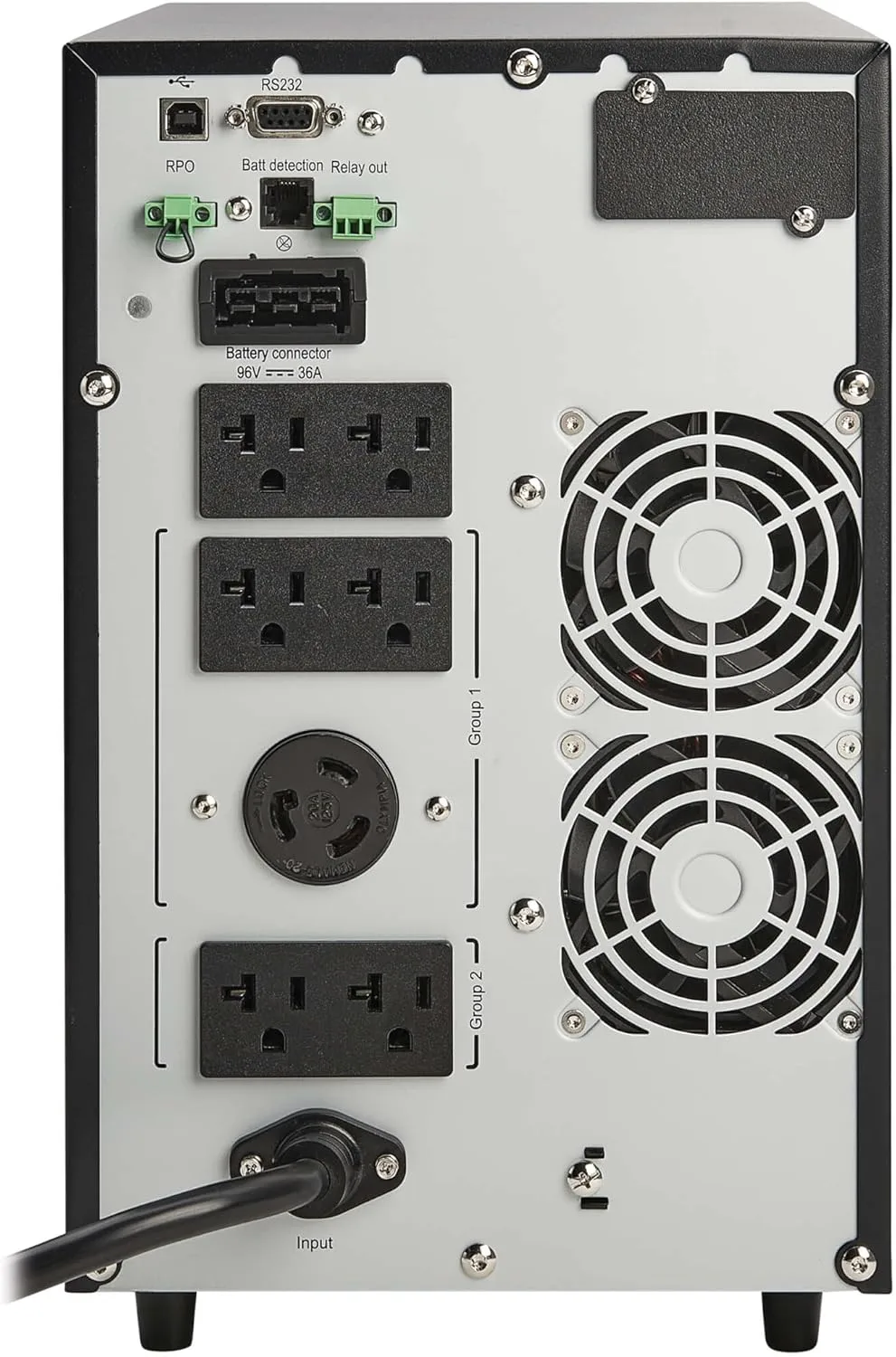 TRIPP LITE SmartOnline True On-line Double-Conversion Tower UPS with LCD, USB/DB9