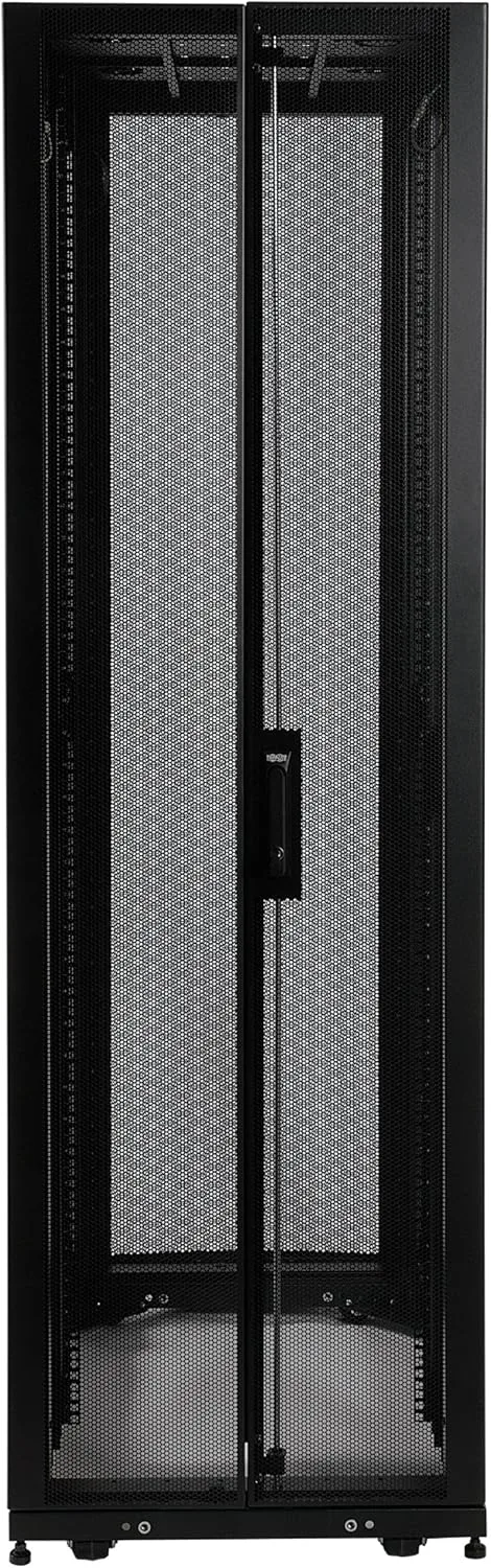 Tripp Lite SR48UB 48U Rack Enclosure Server Cabinet Doors and Sides 3000lb Capacity Standard