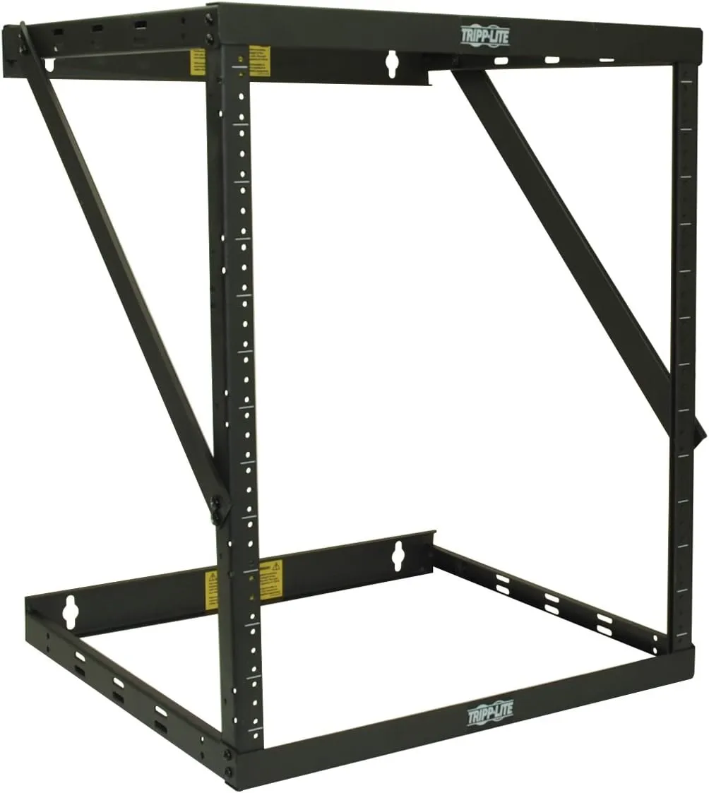 TRIPP LITE SmartRack Wall-Mount 2-Post Open-Frame Rack