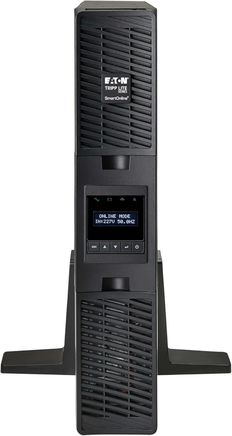 TRIPP LITE SmartOnline Double-Conversion UPS, 2U Rackmount, LCD