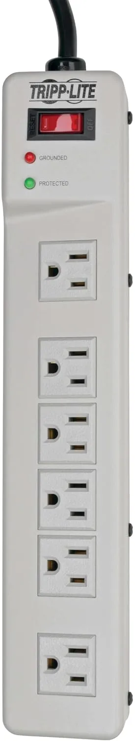 TRIPP LITE TLM626 6-Outlet Right-Angle Surge Protector Power Strip