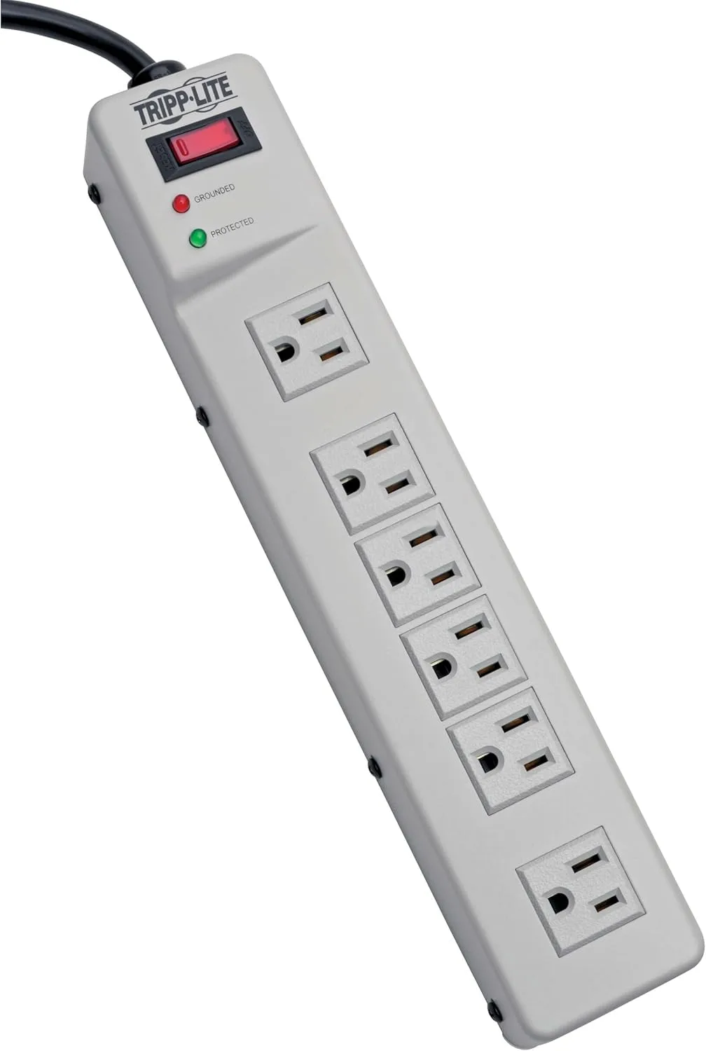 TRIPP LITE TLM626 6-Outlet Right-Angle Surge Protector Power Strip