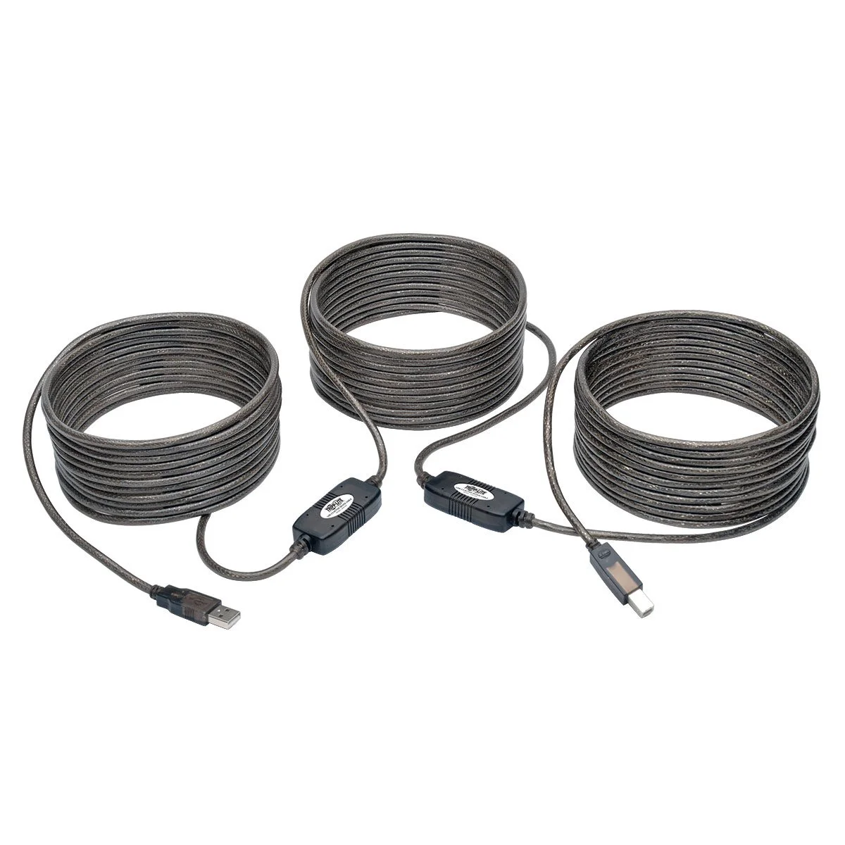 Tripp Lite USB 2.0 Hi-Speed A/B Active Repeater Cable (Male-to-Male)