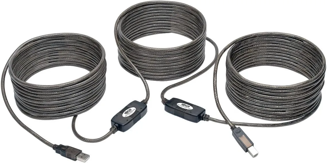 Tripp Lite USB 2.0 Hi-Speed A/B Active Repeater Cable (Male-to-Male)