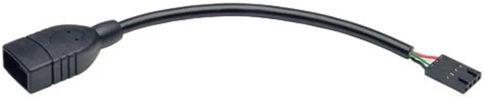 TRIPP LITE USB 2.0 to USB Motherboard 4-Pin IDC Header Cable 6-Inch (U024-06N-IDC)