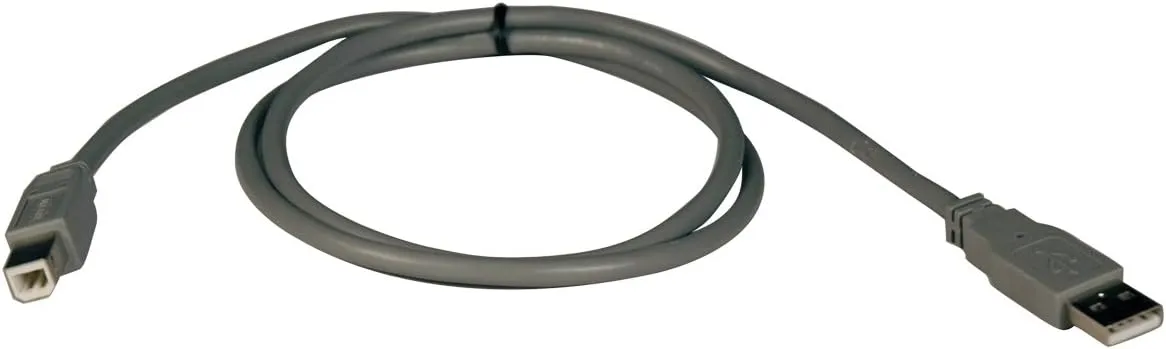 Tripp Lite USB 2.0 Hi-Speed A/B Cable (M/M) 3-ft. (U021-003)