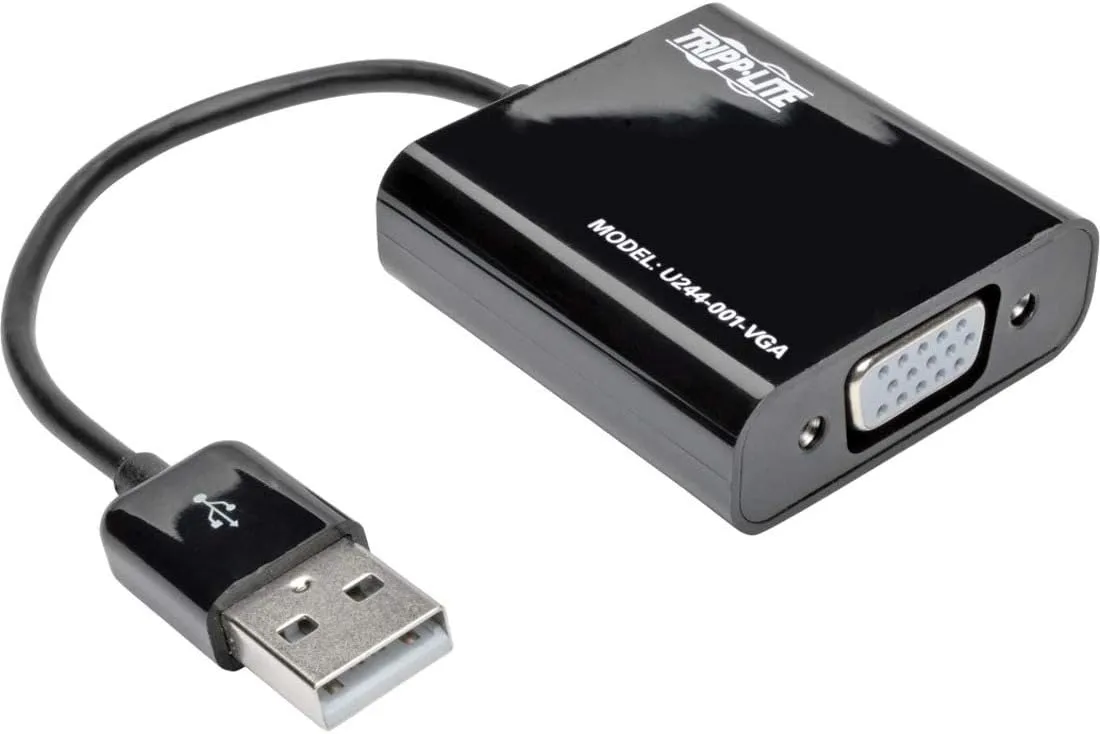 Tripp Lite USB 2.0 to DVI/VGA External Video Graphics Adapter