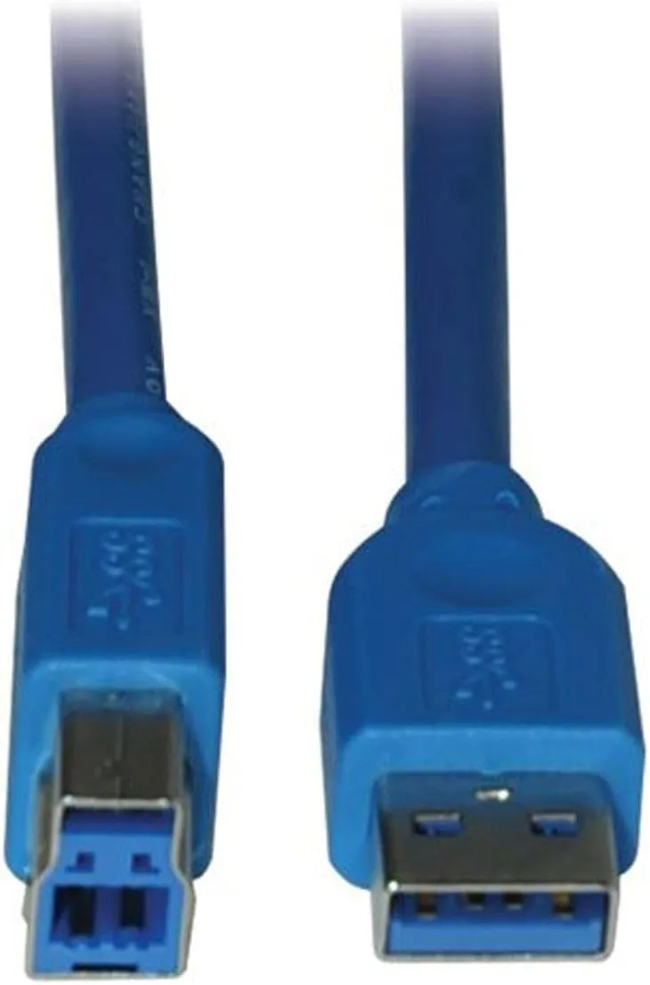 Tripp Lite USB 3.0 SuperSpeed Device Cable (AB M/M) 10-ft.(U322-010),Blue