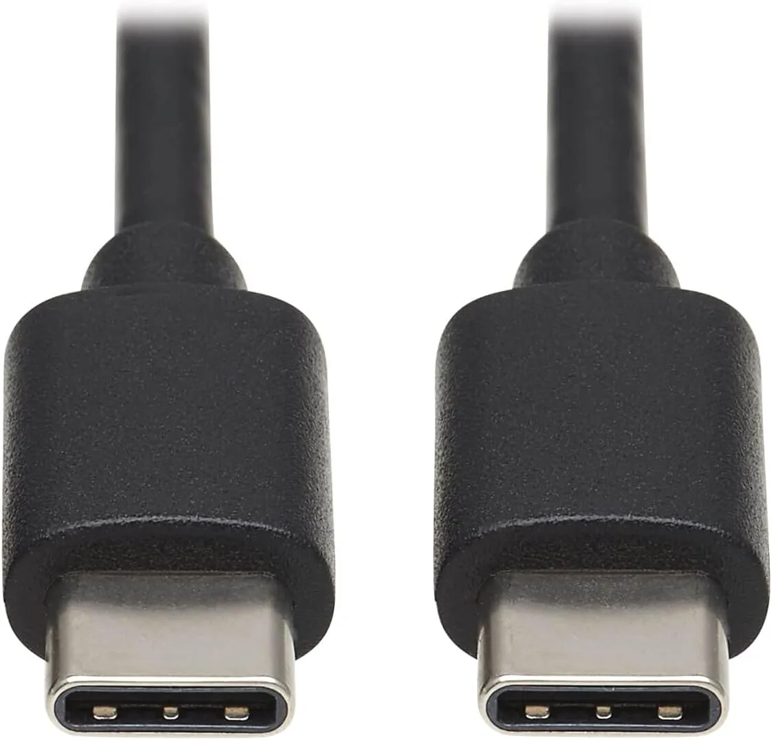 Tripp Lite USB C Charging Transferring Cable USB 2.0 M/M 60W Charging 3ft (U040-003-C)