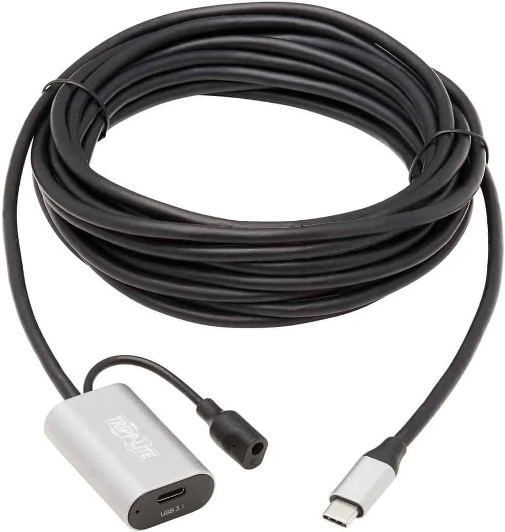 U330-05M-C2C USB-C Active Extension Cable, USB-C to USB-C (M/F), 16 ft. (5 m)