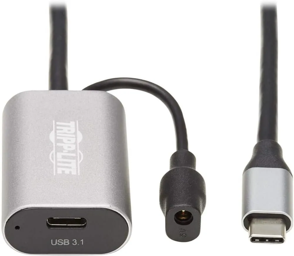 U330-05M-C2C USB-C Active Extension Cable, USB-C to USB-C (M/F), 16 ft. (5 m)