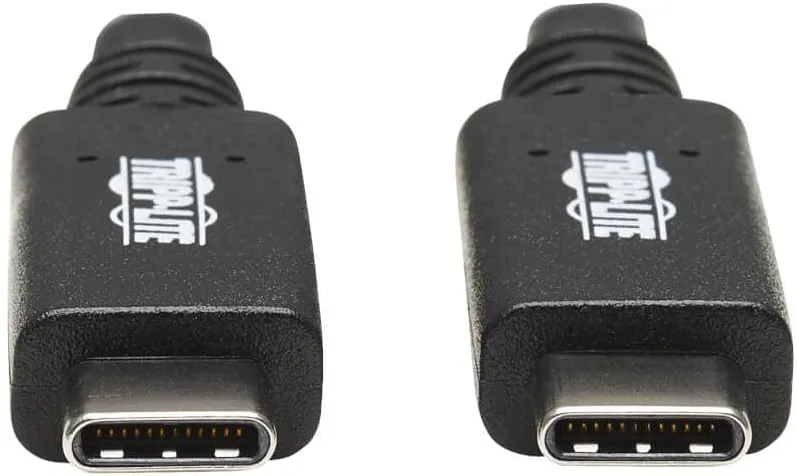 Tripp Lite USB C Cable USB 3.1 Gen 2, 5A, 10Gbps, 20in (U420-20N-G2-5A)