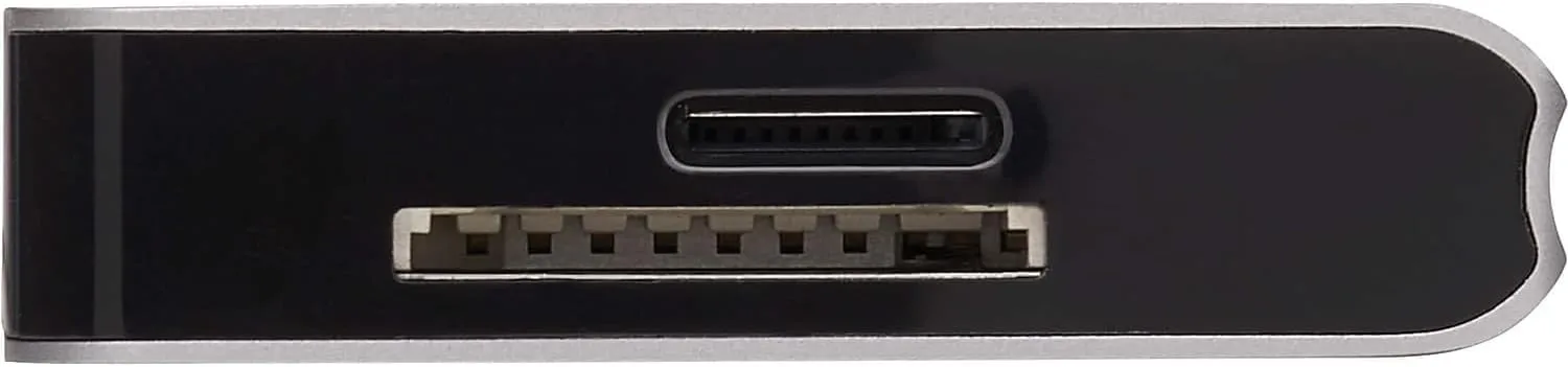 Tripp Lite USB C Docking Station USB Hub 4K HDMI GbE SD Card Reader Pd Charging (U442-DOCK5D-Gy)
