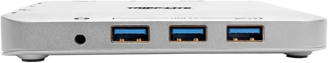 Tripp Lite USB-C Docking Station for Dual Monitors, 4K HDMI @ 30Hz, Mini Display Port mDP, VGA, USB 3.2 Gen 1