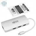 Tripp Lite USB C Docking Station w/ USB-A Hub, x2 HDMI, PD Charging 1080p @ 60Hz, Portable