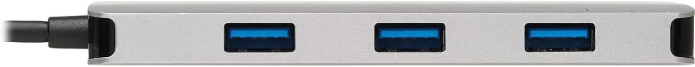 Tripp Lite USB-C Two-Monitor HDMI Laptop/Smart Phone Docking Station, 4K @ 60 Hz (4:4:4), USB-A Hub