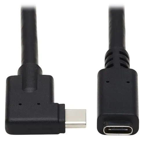 TRIPP LITE USB-C Extension Cable (M/F) USB 3.2 Gen 2 Thunderbolt 3 10 Gbps 60W Power Delivery