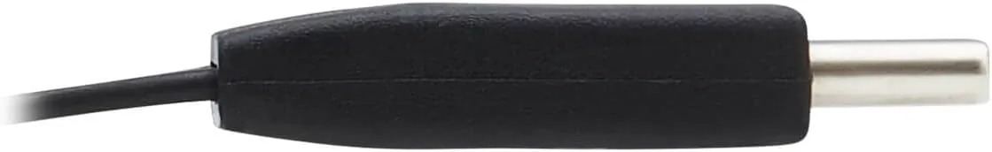 Tripp Lite USB-C Flat Cable, Flat USB C to USB C Cable, USB 3.1 Gen 2, 10 Gbps, 5A Rating, Thunderbolt 3 Compatible, Black