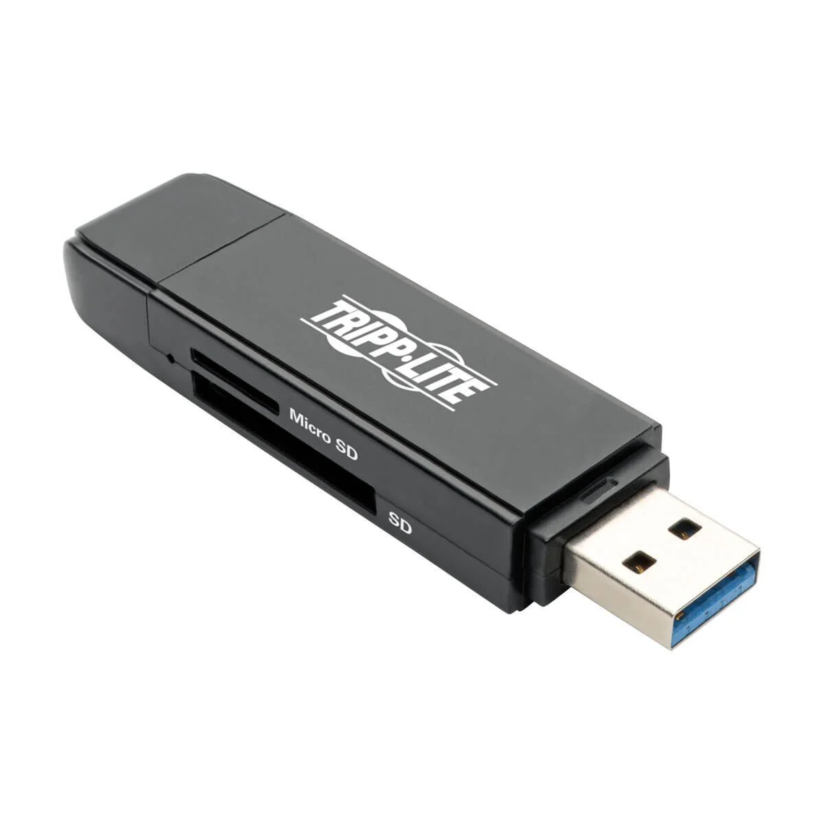 Tripp Lite USB C Memory Card Reader Adapter 2-in-1 USB-A / USB-C USB Type C, USB 3.1 Gen 1 (U452-000-SD-A)