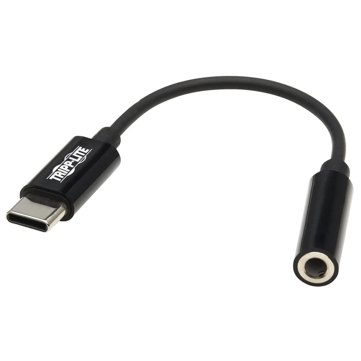 TRIPP LITE USB-C to 3.5 mm Headphone Jack Adapter - Hi-Res Audio