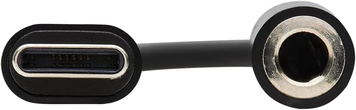 TRIPP LITE USB-C to 3.5 mm Headphone Jack Adapter - Hi-Res Audio