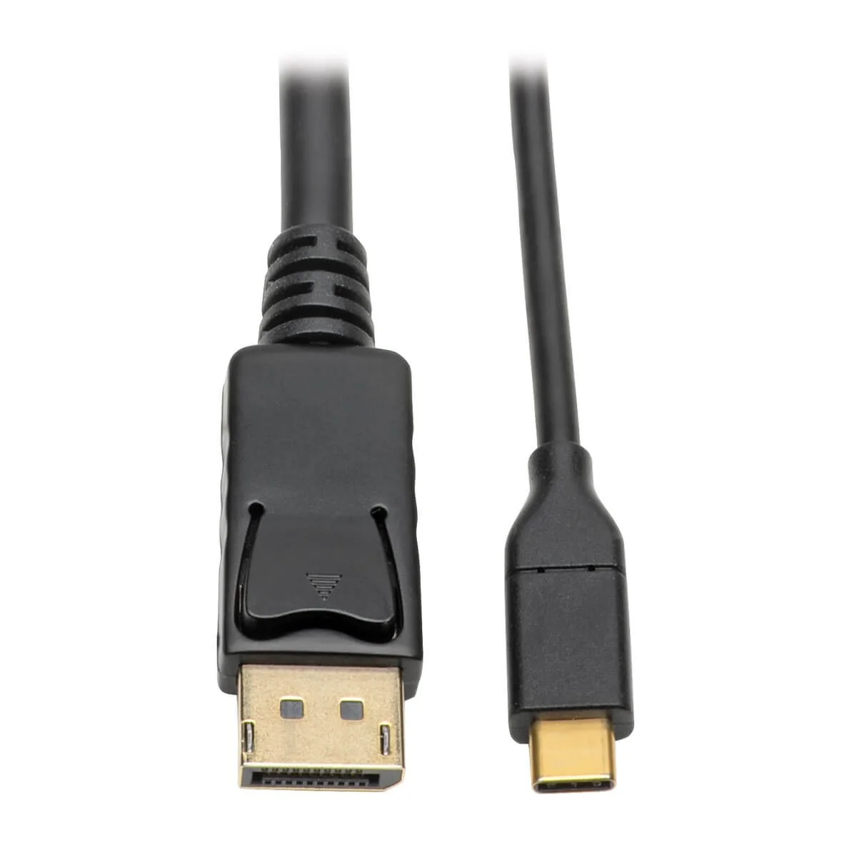 Tripp Lite USB C to DisplayPort (M/M), USB 3.1 Gen 1, DisplayPort Adapter Cable, Thunderbolt 3, 4K @60Hz, Black