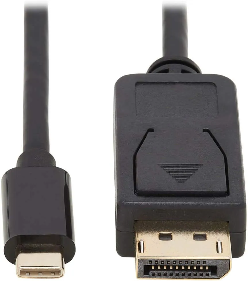 Tripp Lite USB C to DisplayPort Adapter Cable Bi-Directional 4K M/M 10ft (U444-010-DP-BD)